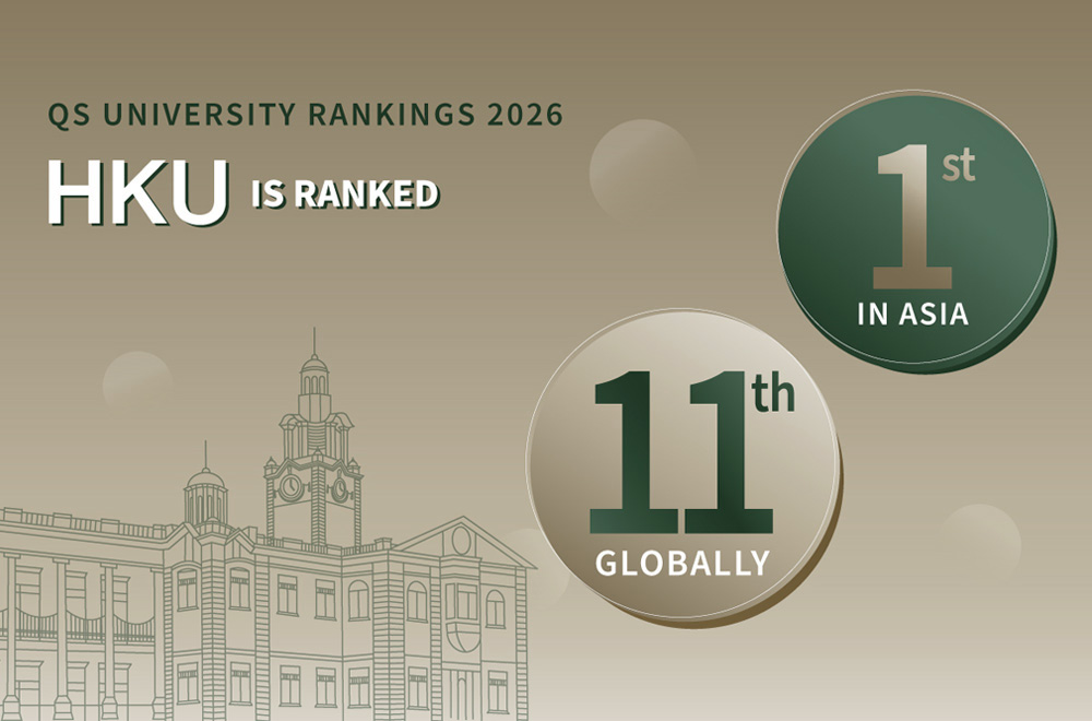 HKU Ranks First in QS Asia University Rankings 2026