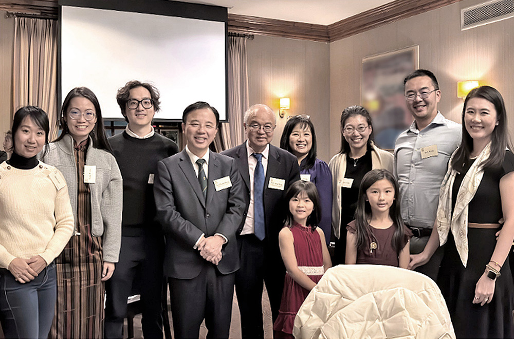 HKU Alumni Gather in Boston with University Leaders